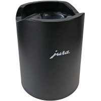 Jura Glacette schwarz zu Jura Glas Milchbehälter